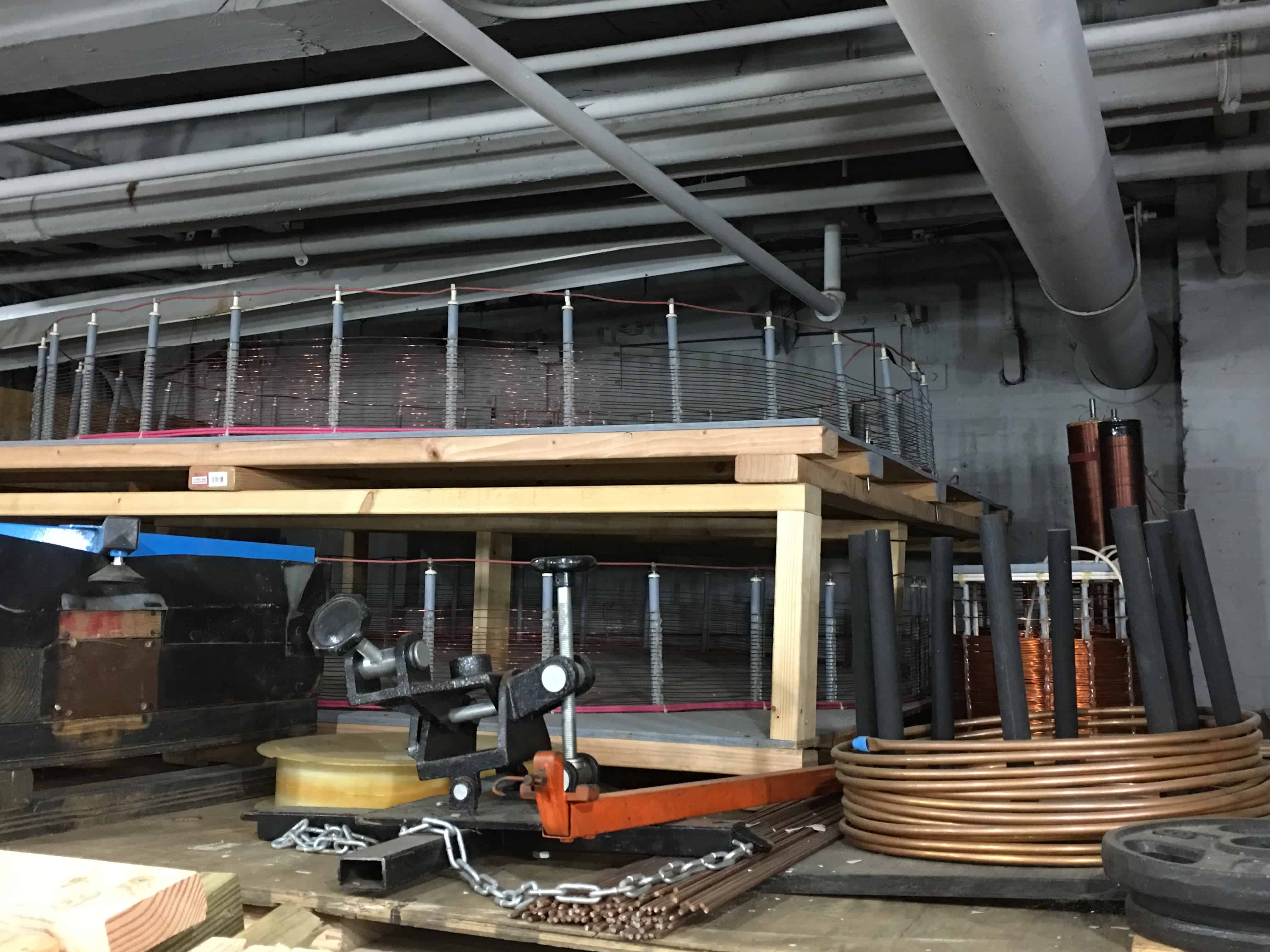 Huge Tesla Induction Coil